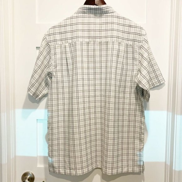 Haggar Men’s Luxury Microfibre Button Up Short Sleeve BUNDLE OF 2 - Picture 5 of 12